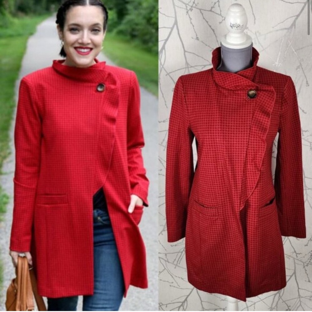 Cabi Elegant Red Women's Coat